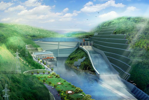 天涯老挝南塔河1号水电站项目